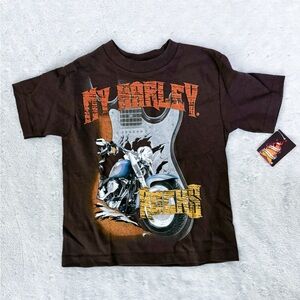 NWT- HARLEY DAVIDSON My Harley Rocks Kids Motorcycle Tee Shirt